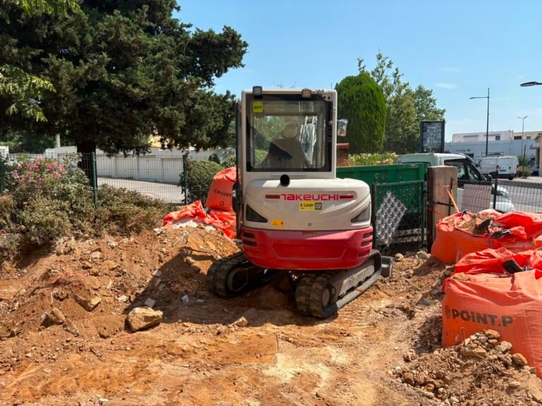 Reprise de terrain avant construction